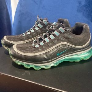 Nike air max 97- black/ gray/teal